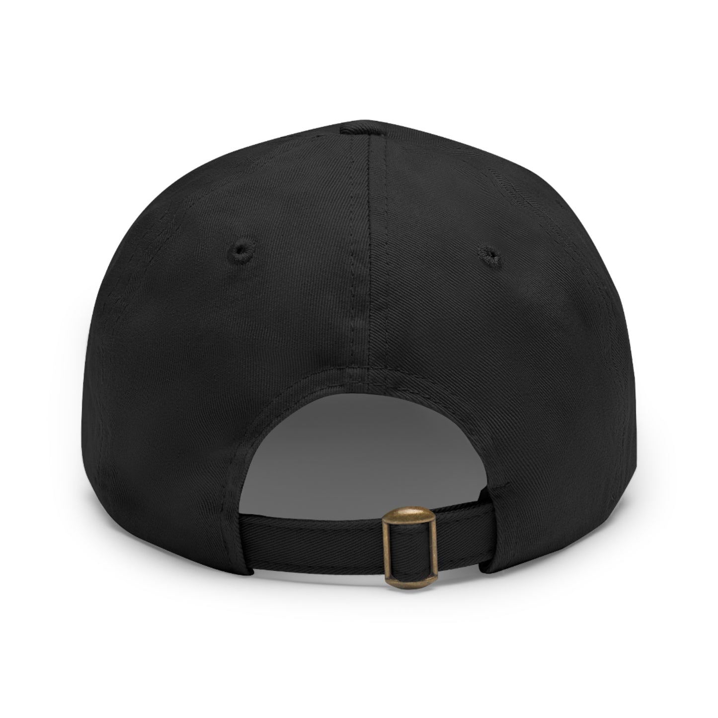 Karlaaa Signature Leather Patch Hat